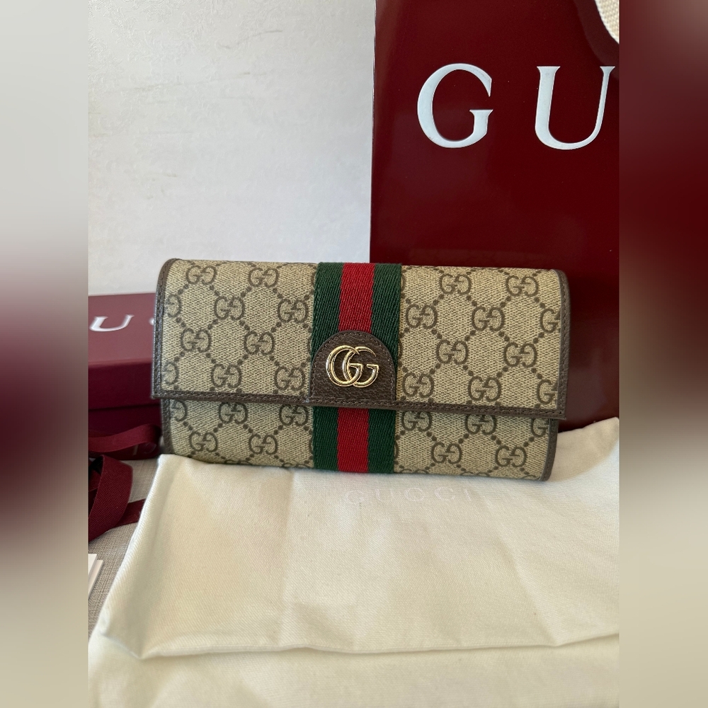 Gucci Ophidia continental wallet